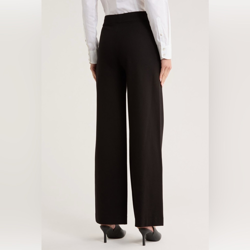 Rag & Bone Iris Wide Leg Pants Black Medium - Picture 2 of 7